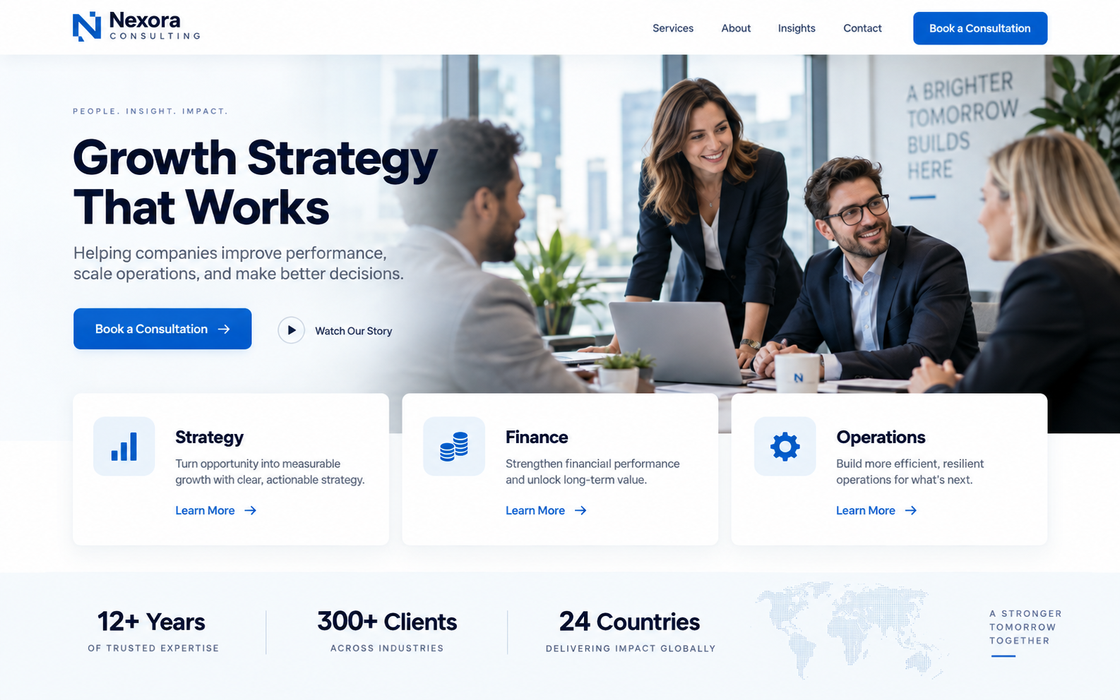 Contoh website jasa profesional